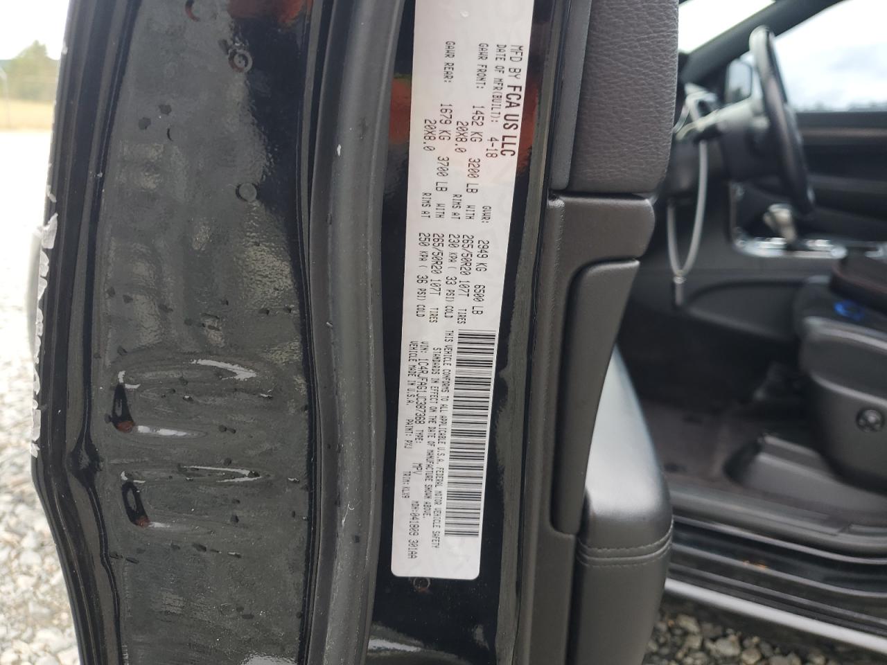 2018 Jeep Grand Cherokee Laredo VIN: 1C4RJFAG1JC387368 Lot: 83985975