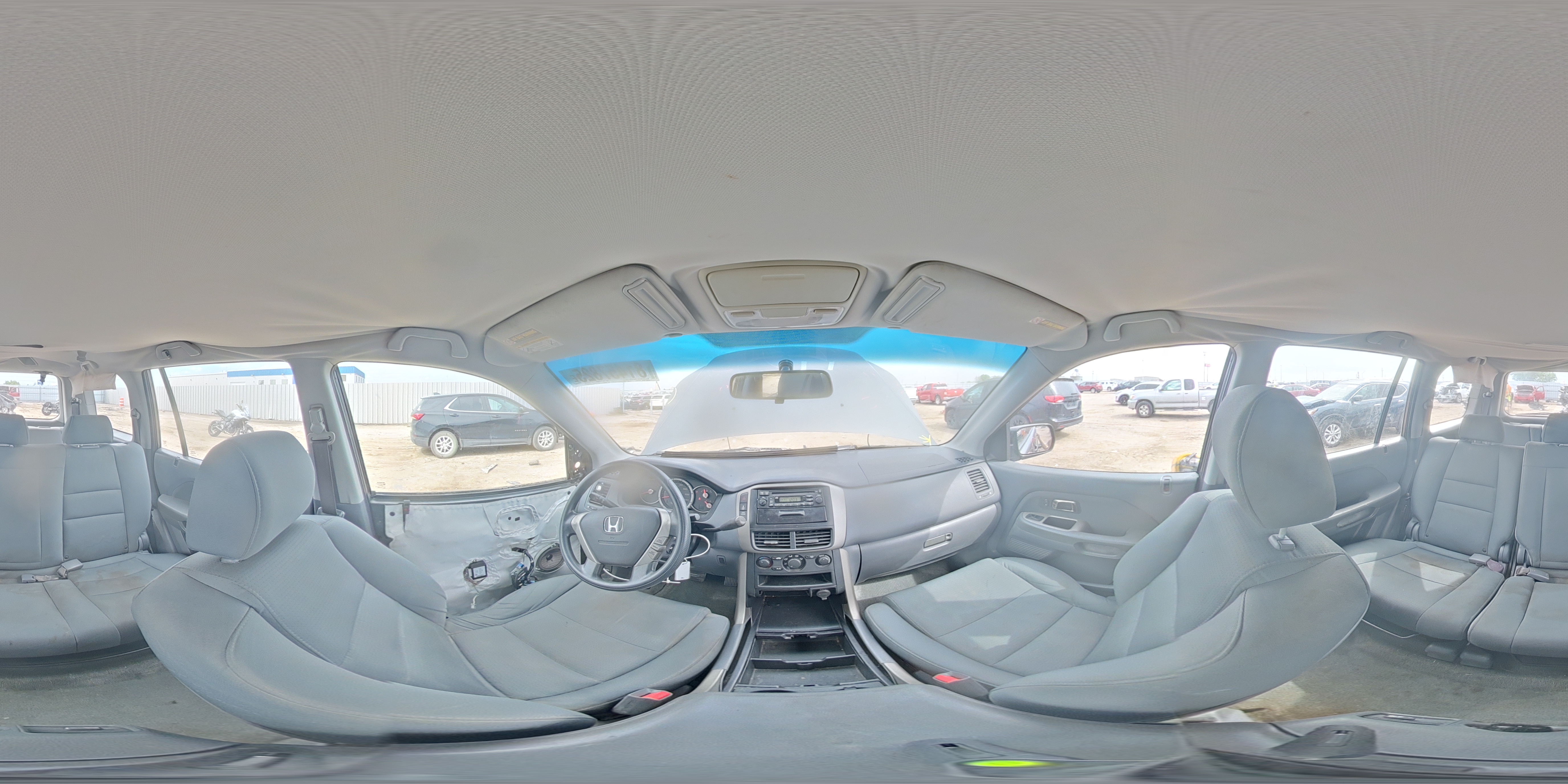 2007 Honda Pilot Lx VIN: 2HKYF18197H530050 Lot: 81457825