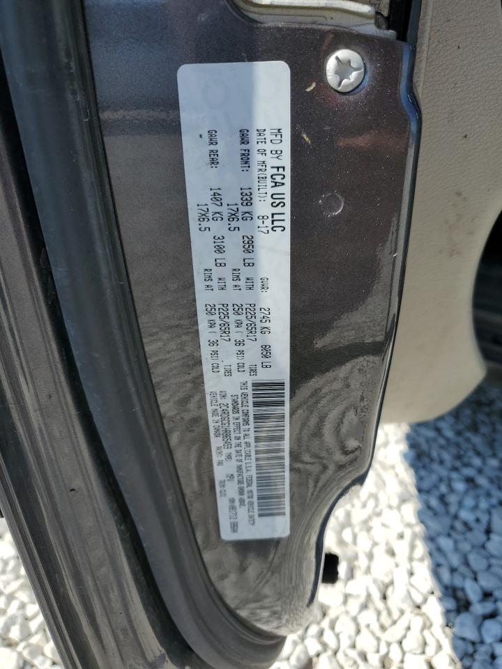 2017 Dodge Grand Caravan Sxt VIN: 2C4RDGCG1HR865459 Lot: 84555685