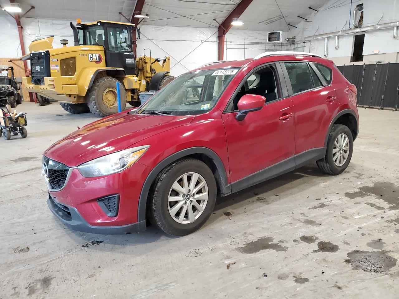 2014 Mazda Cx-5 Sport red null gas JM3KE4BE0E0389912 photo #1