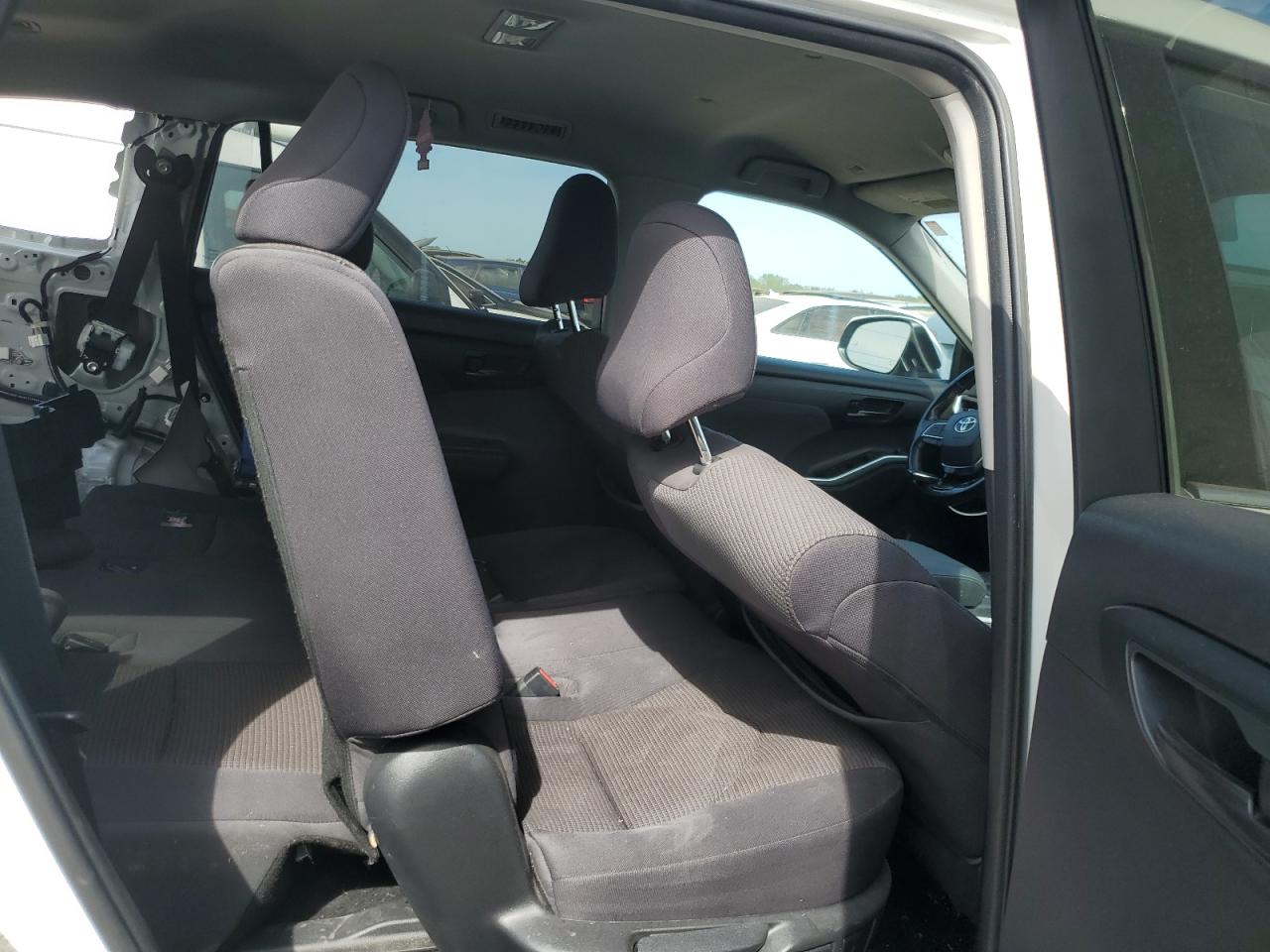 2021 Toyota Highlander L VIN: 5TDBZRBH8MS544349 Lot: 71839575