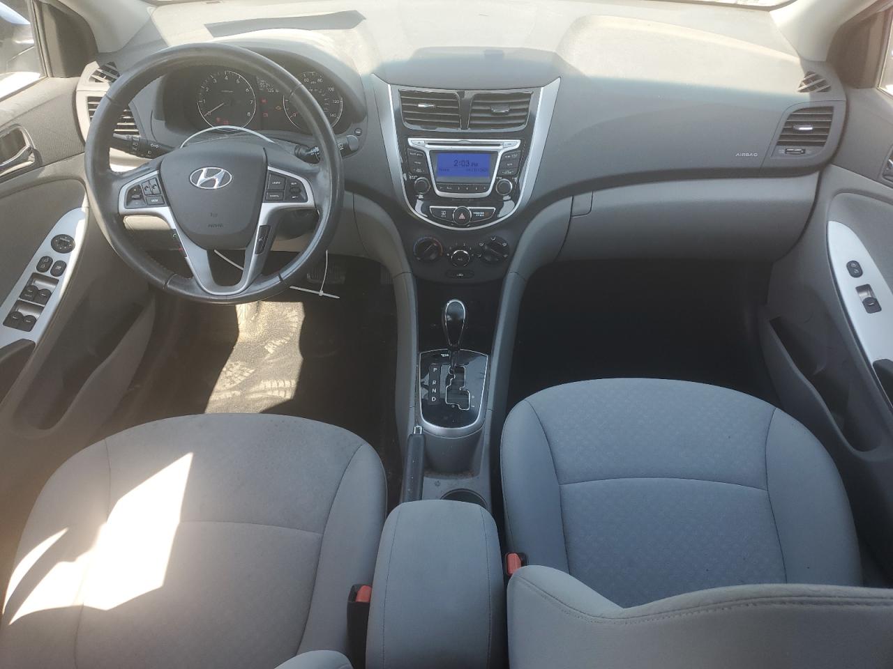 2014 Hyundai Accent Gls VIN: KMHCU5AE3EU163813 Lot: 80438365