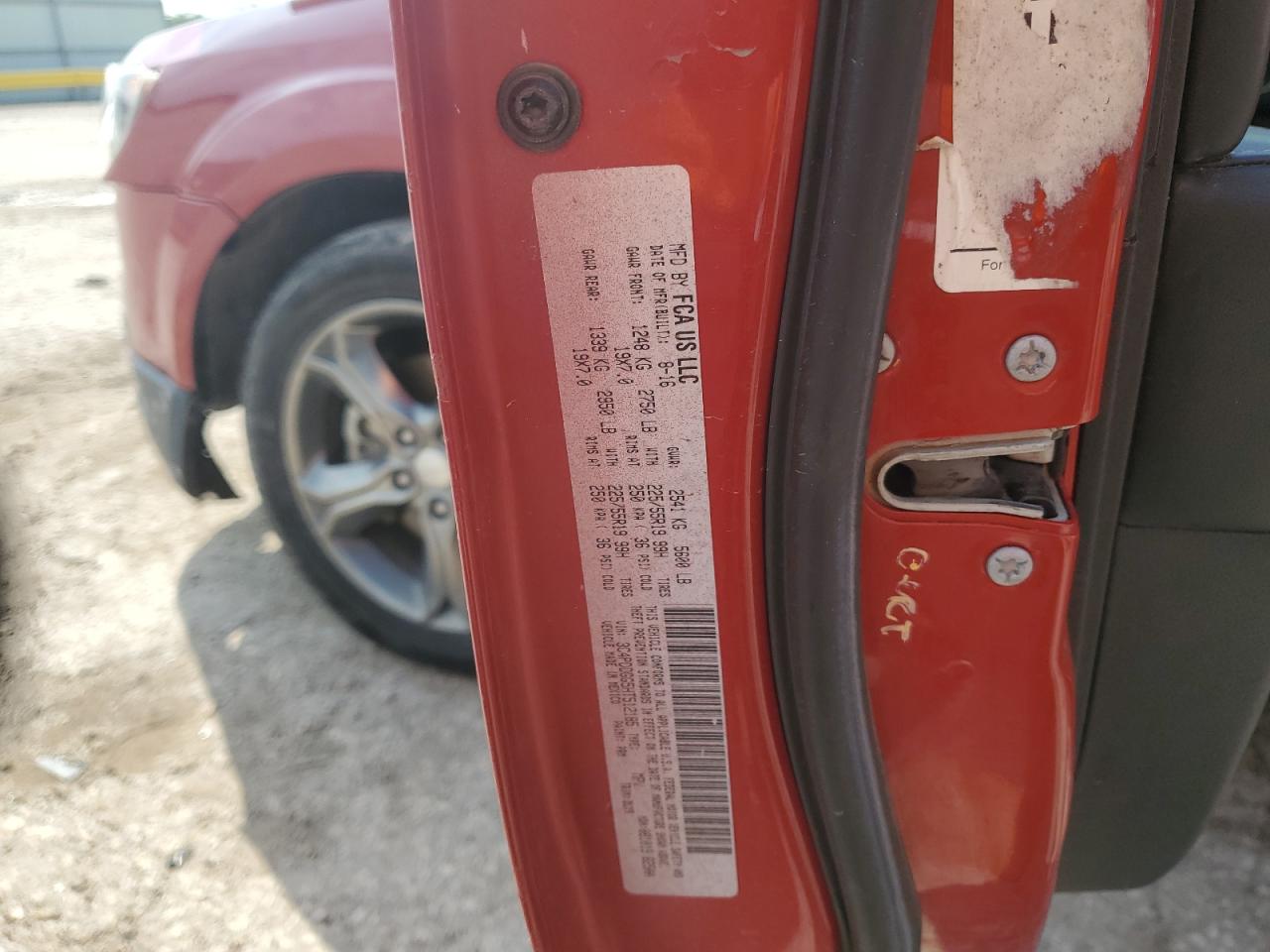 2017 Dodge Journey Crossroad VIN: 3C4PDDGG5HT512185 Lot: 72078885