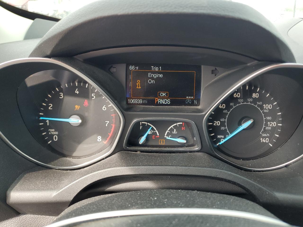 2017 Ford Escape Se VIN: 1FMCU9GD9HUD73634 Lot: 70861305