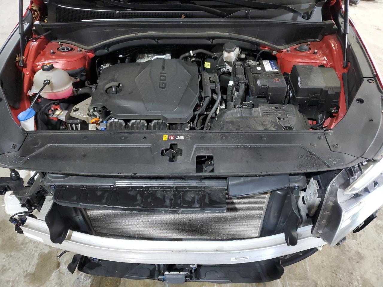 2022 Hyundai Santa Fe Sel VIN: 5NMS3DAJ0NH384917 Lot: 81617295