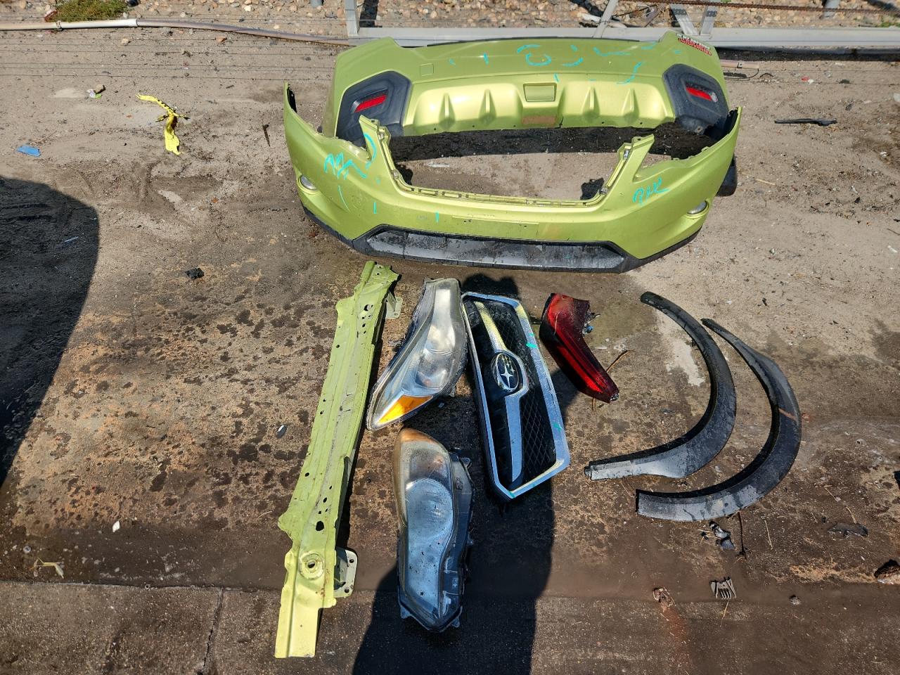 2014 Subaru Xv Crosstrek 2.0I Hybrid Touring VIN: JF2GPBKC7EH230559 Lot: 71482705