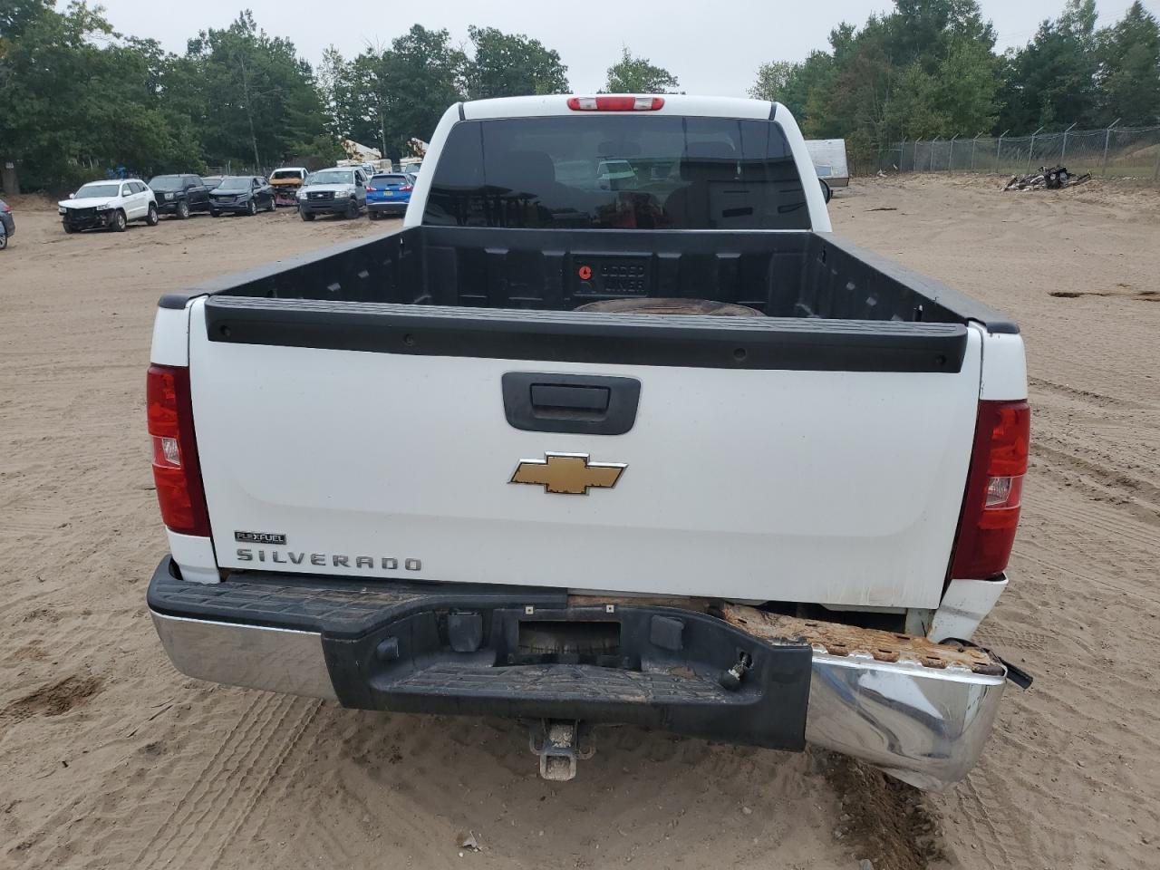 2008 Chevrolet Silverado K1500 VIN: 1GCEK190X8E187660 Lot: 80797995