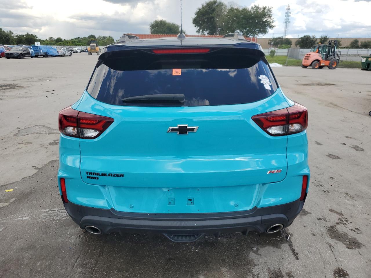 2022 Chevrolet Trailblazer Rs VIN: KL79MUSL0NB052778 Lot: 82110255
