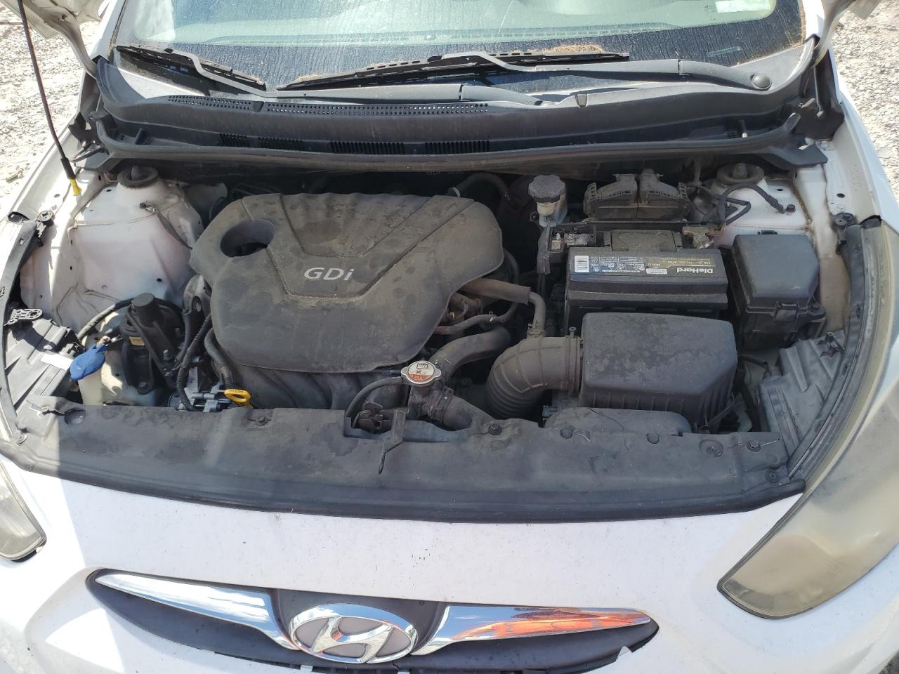 2014 Hyundai Accent Gls VIN: KMHCT4AE7EU641843 Lot: 84381665