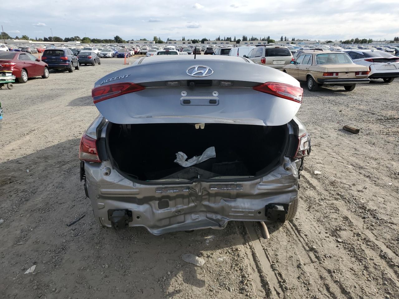 2022 Hyundai Accent Se VIN: 3KPC24A63NE175407 Lot: 71130055