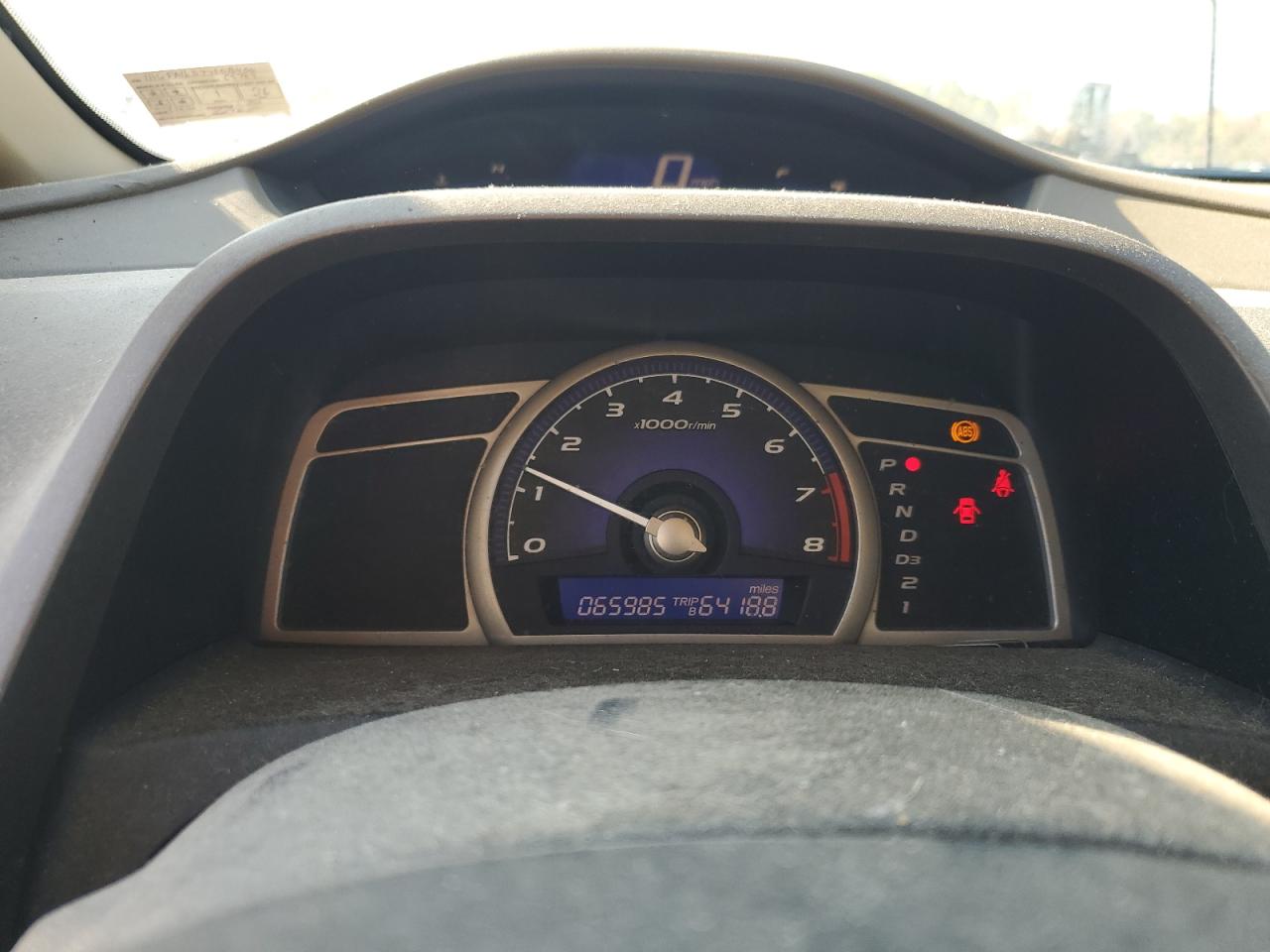 2007 Honda Civic Lx VIN: 1HGFA16577L016450 Lot: 80725325