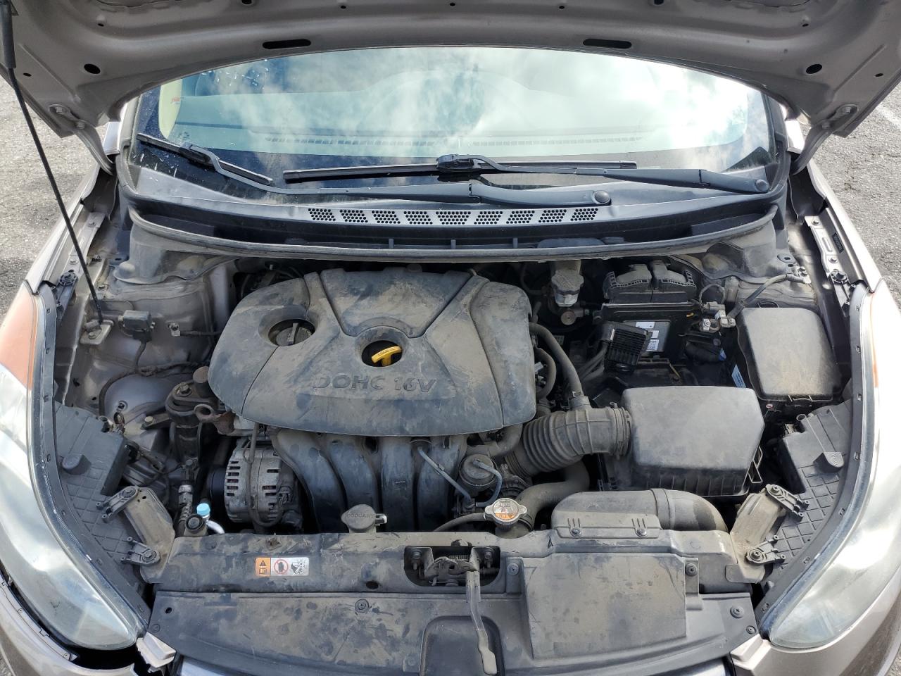 2013 Hyundai Elantra Gls VIN: 5NPDH4AE2DH311434 Lot: 81088885