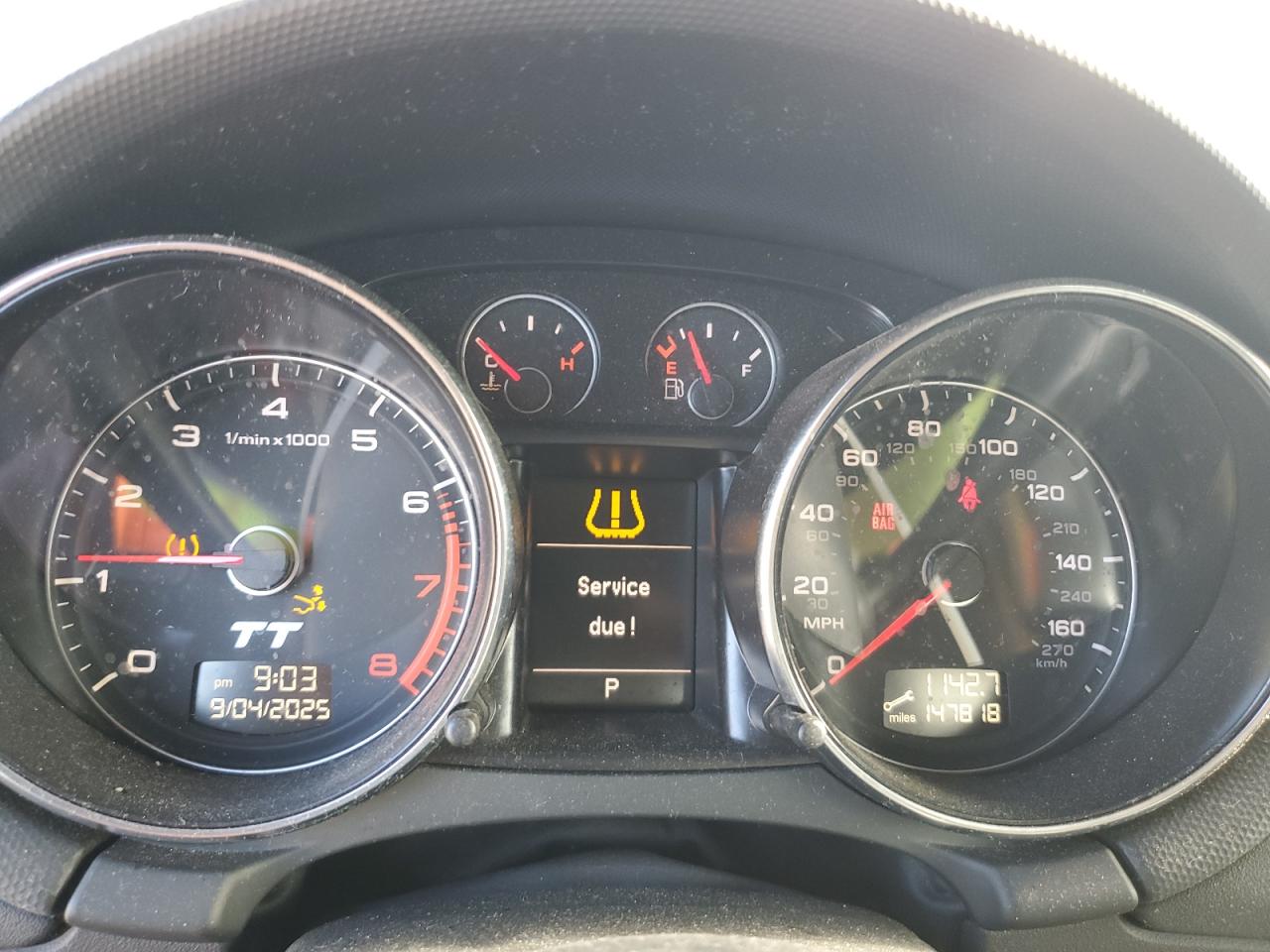 2010 Audi Tt Premium VIN: TRUBFAFK1A1020538 Lot: 71979195