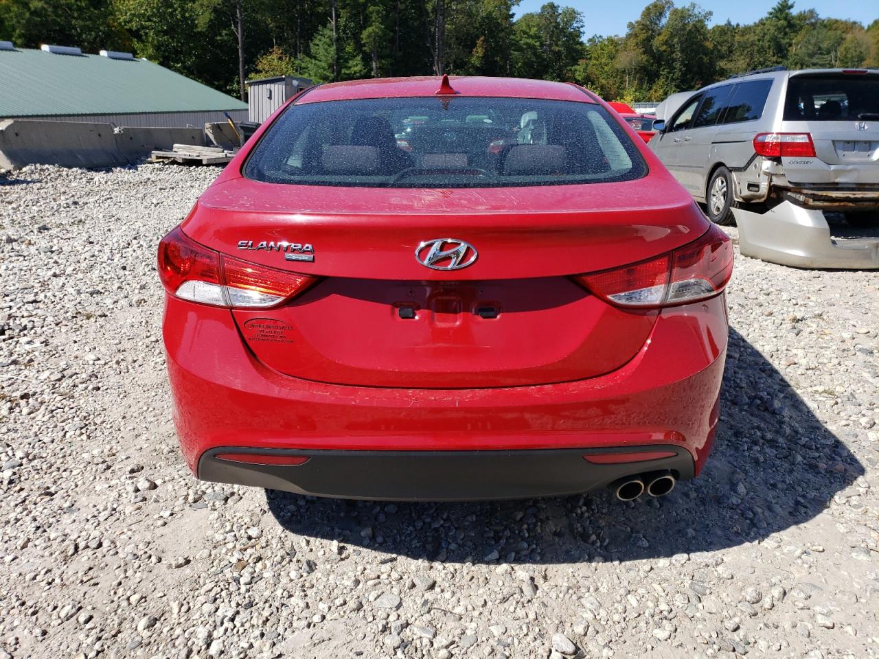 2013 Hyundai Elantra Coupe Gs VIN: KMHDH6AE3DU006702 Lot: 80719585