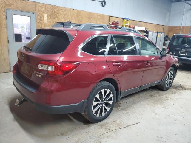 Parquets SUBARU OUTBACK 2016 Czerwony
