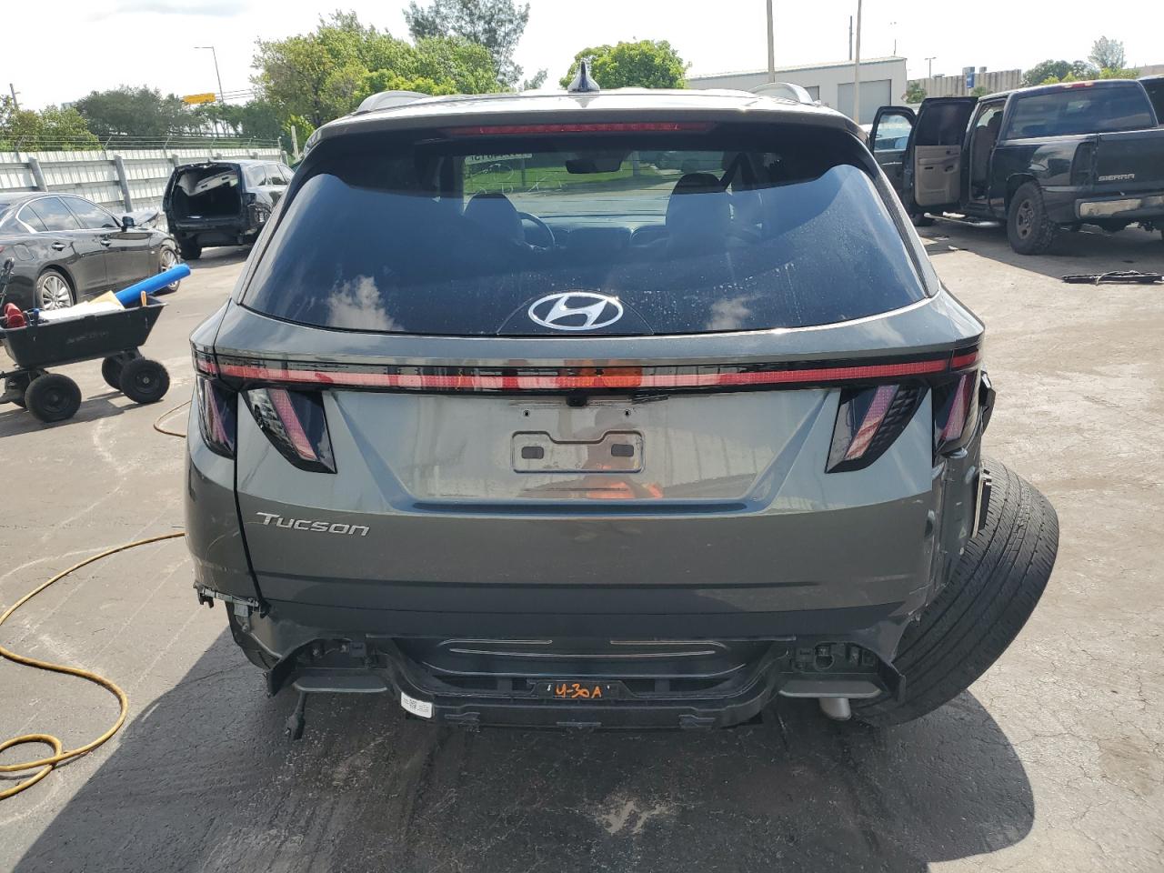 2022 Hyundai Tucson Sel VIN: 5NMJC3AE4NH132029 Lot: 71744815