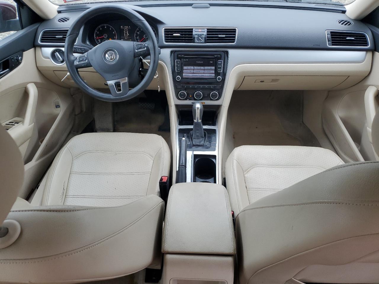 2012 Volkswagen Passat Se VIN: 1VWBP7A30CC087775 Lot: 81646005
