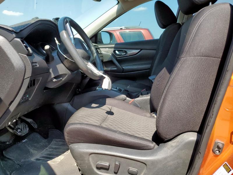  NISSAN ROGUE 2017 Оранжевый