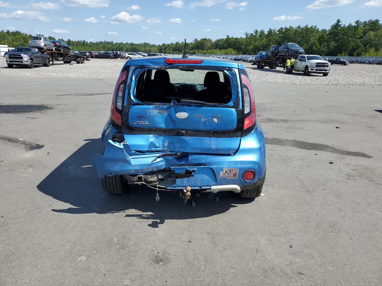 2019 Kia Soul + VIN: KNDJP3A51K7648680 Lot: 80035345