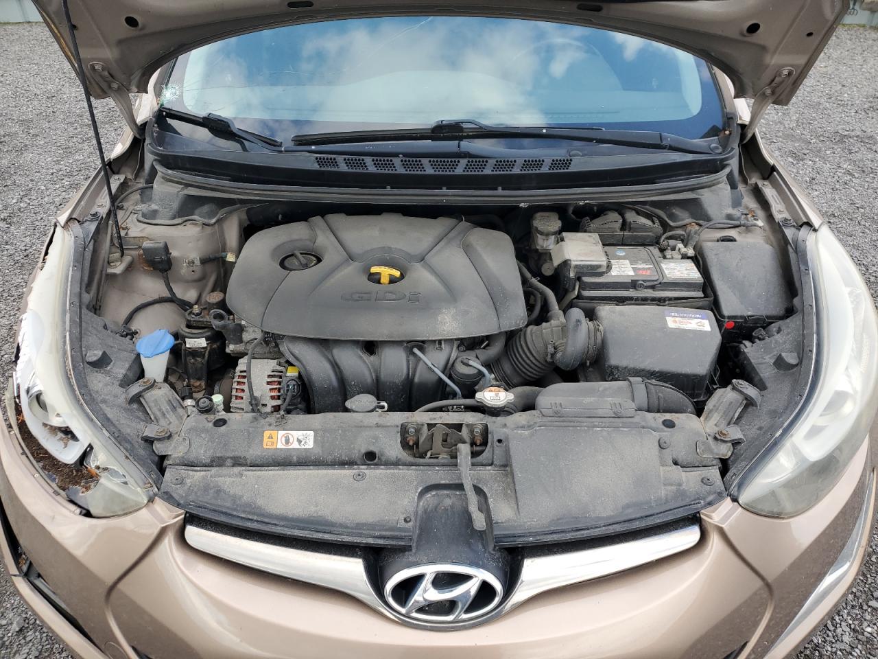 2014 Hyundai Elantra Se VIN: KMHDH4AH0EU140695 Lot: 83940925