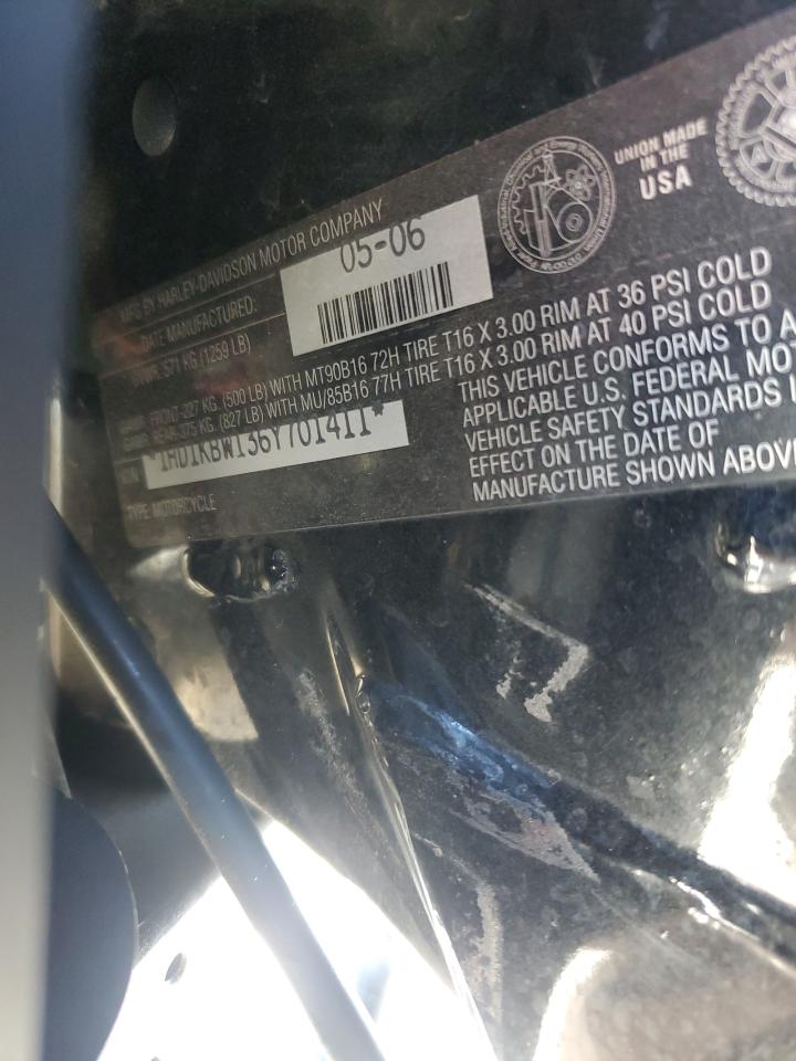 2006 Harley-Davidson Flhxi VIN: 1HD1KBW136Y701411 Lot: 71974375