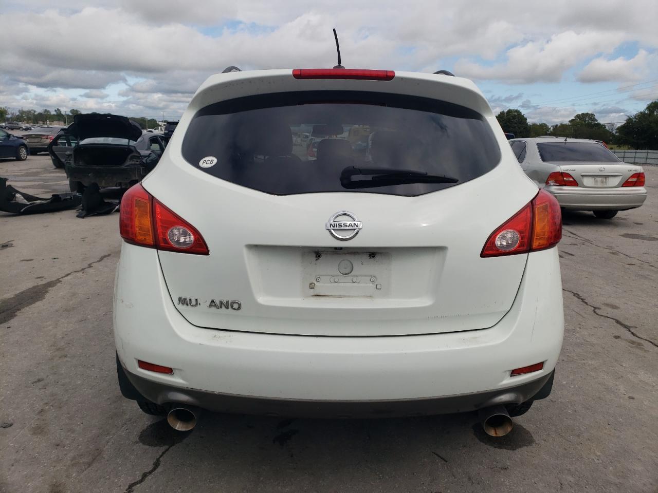 2009 Nissan Murano S VIN: JN8AZ18W29W127419 Lot: 81772595