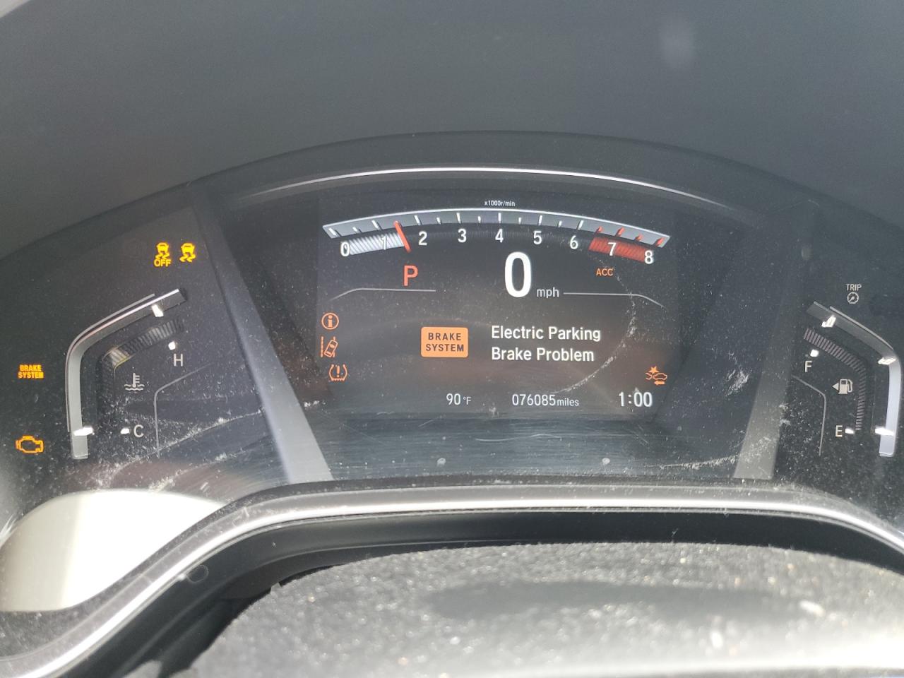 2019 Honda Cr-V Exl VIN: JHLRW2H85KX021032 Lot: 80366355