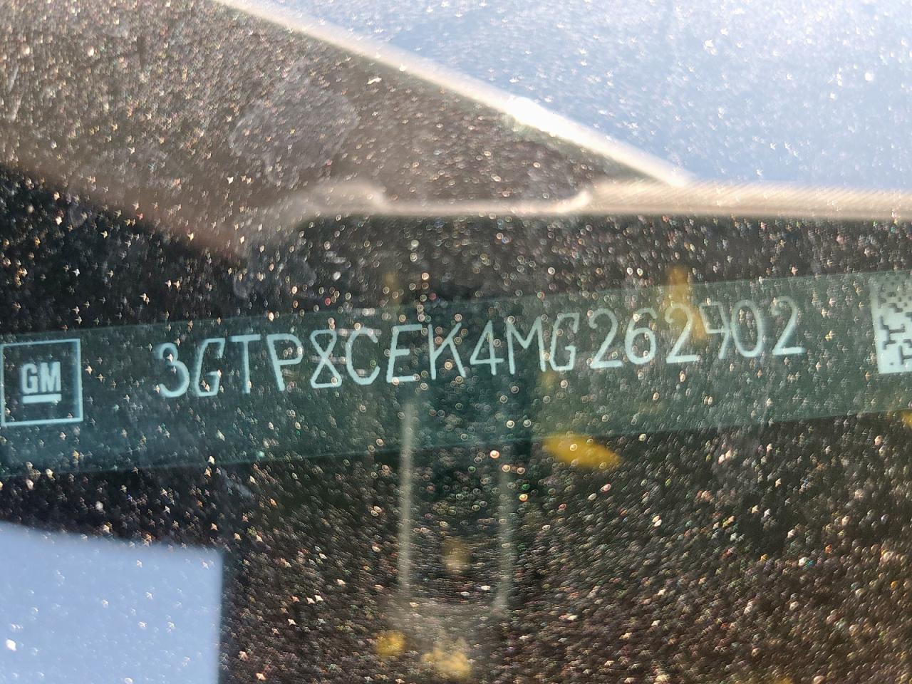 2021 GMC Sierra C1500 Elevation VIN: 3GTP8CEK4MG262902 Lot: 80117605