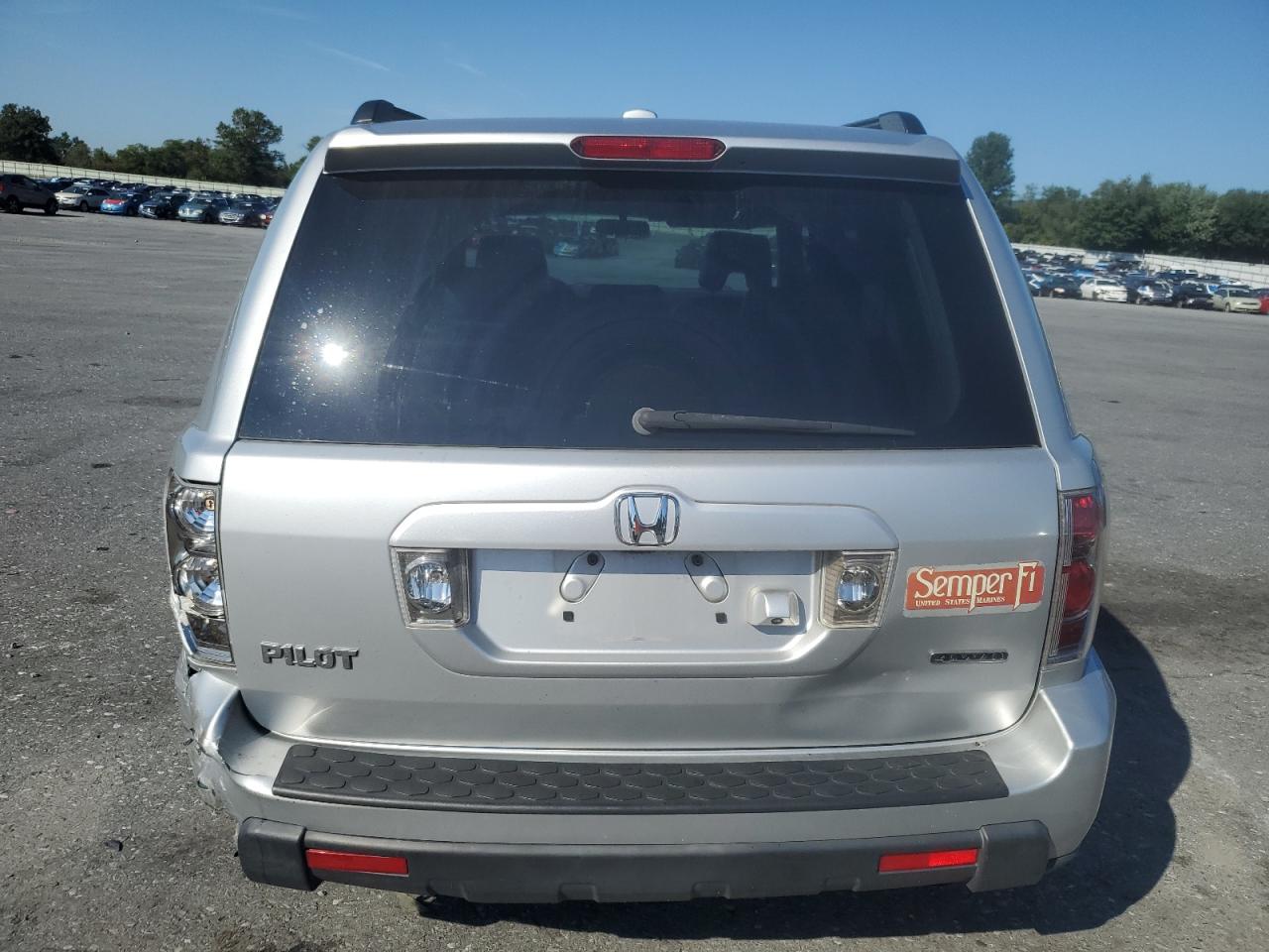 2007 Honda Pilot Exl VIN: 2HKYF18707H506143 Lot: 71450135