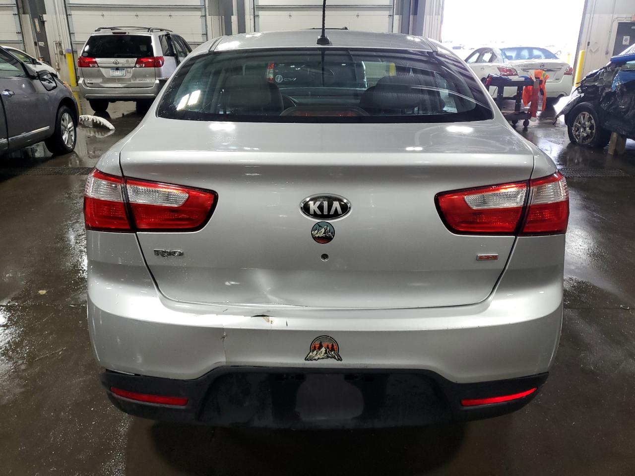 2013 Kia Rio Lx VIN: KNADM4A3XD6256944 Lot: 71668595