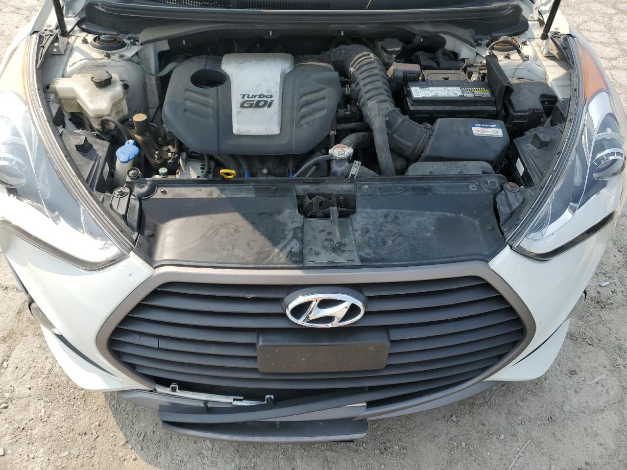 2016 Hyundai Veloster Turbo VIN: KMHTC6AE2GU303748 Lot: 68372265