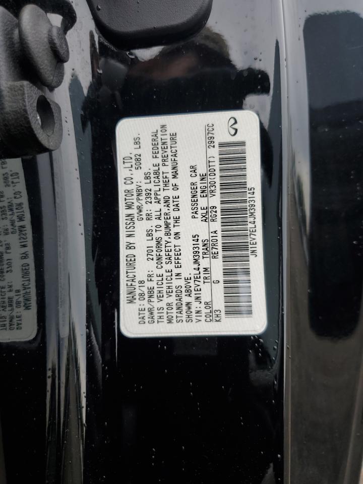 2018 Infiniti Q60 Luxe 300 VIN: JN1EV7EL4JM393145 Lot: 83818205