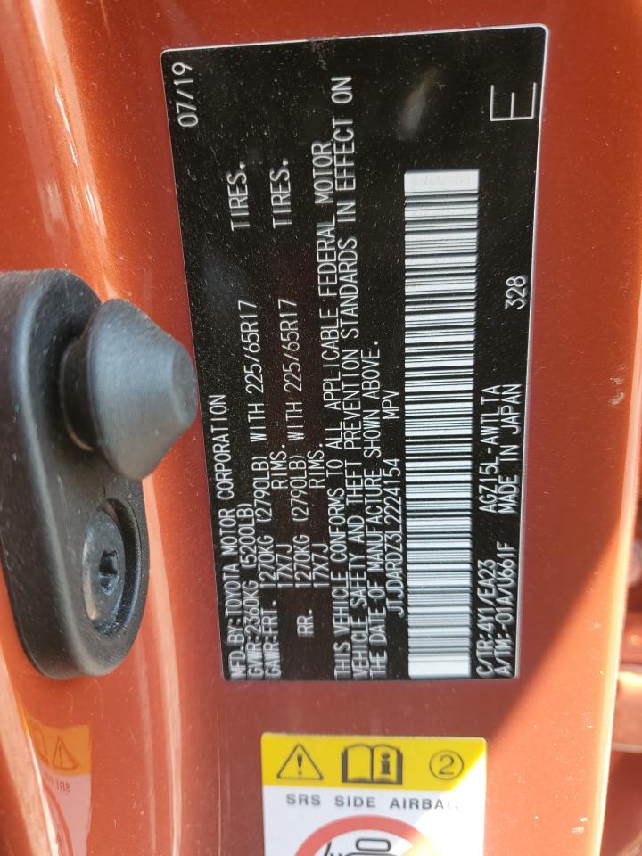 2020 Lexus Nx 300 VIN: JTJDARDZ3L2224154 Lot: 80485395