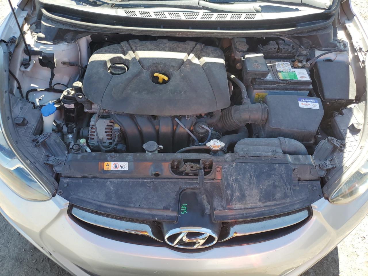 2012 Hyundai Elantra Gls VIN: KMHDH4AE7CU324521 Lot: 70010405