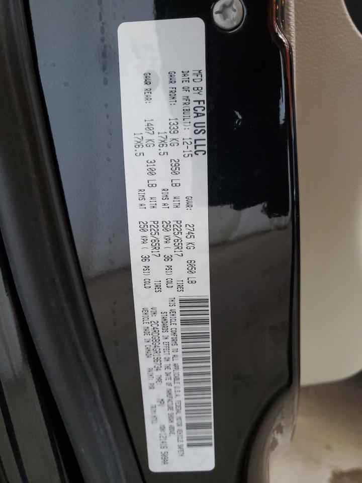 2016 Dodge Grand Caravan Se VIN: 2C4RDGBG4GR196734 Lot: 71220555