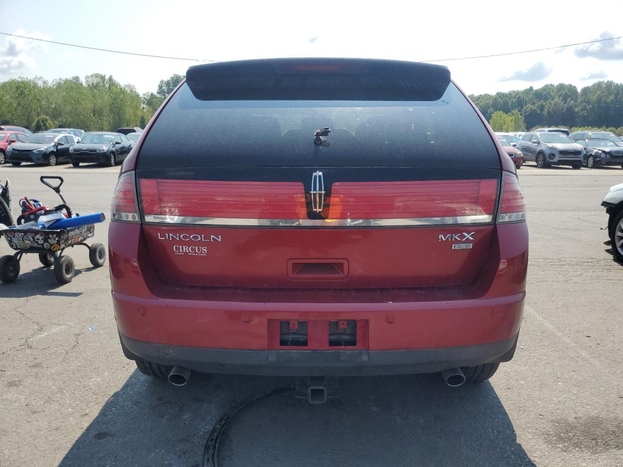 2007 Lincoln Mkx VIN: 2LMDU88C87BJ22553 Lot: 80459765