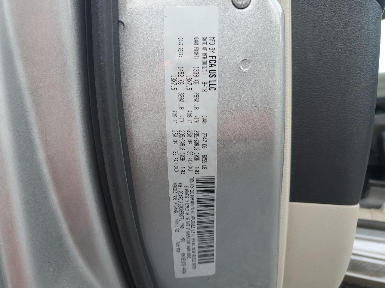 2019 Chrysler Pacifica Touring Plus VIN: 2C4RC1FG2KR550771 Lot: 80814775