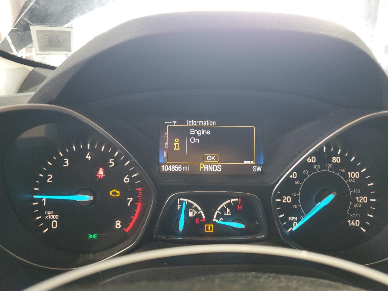 2017 Ford Escape S VIN: 1FMCU0F70HUB27580 Lot: 83861715