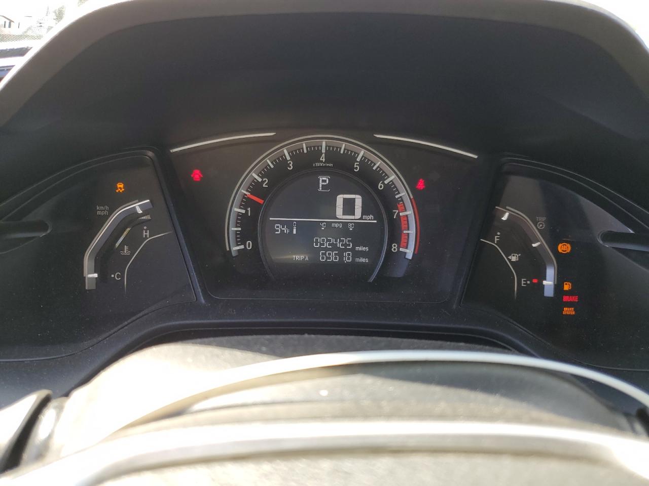 2018 Honda Civic Lx VIN: 2HGFC2F53JH610747 Lot: 80192025