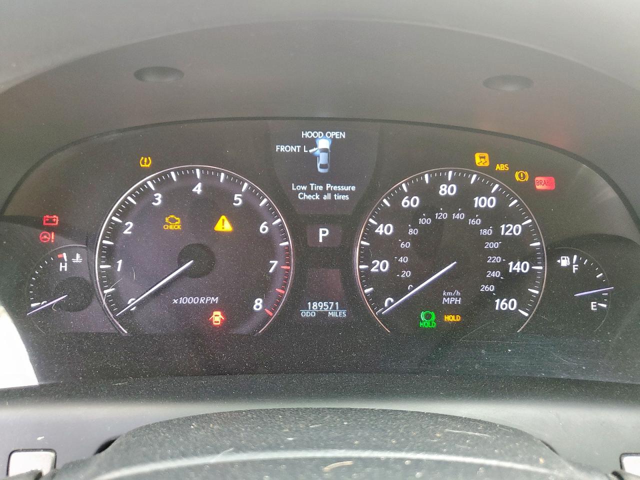 2007 Lexus Ls 460 VIN: JTHBL46FX75012834 Lot: 69256815