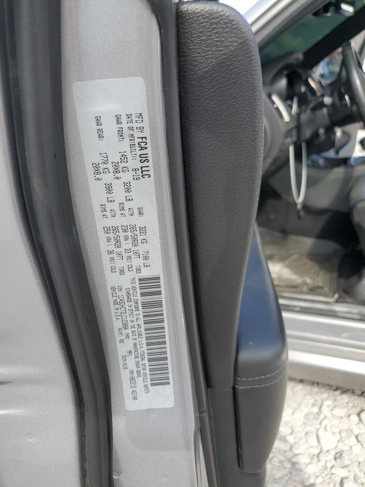 2020 Dodge Durango R/T VIN: 1C4SDHCT2LC123884 Lot: 82098115