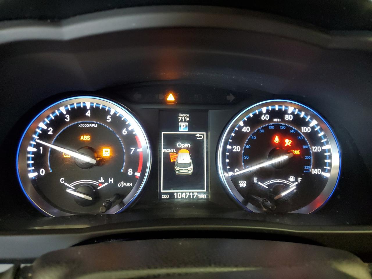 2015 Toyota Highlander Limited VIN: 5TDDKRFH5FS129595 Lot: 80076305