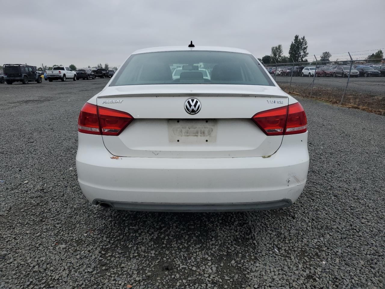 2012 Volkswagen Passat Se VIN: 1VWBN7A34CC072024 Lot: 71828105