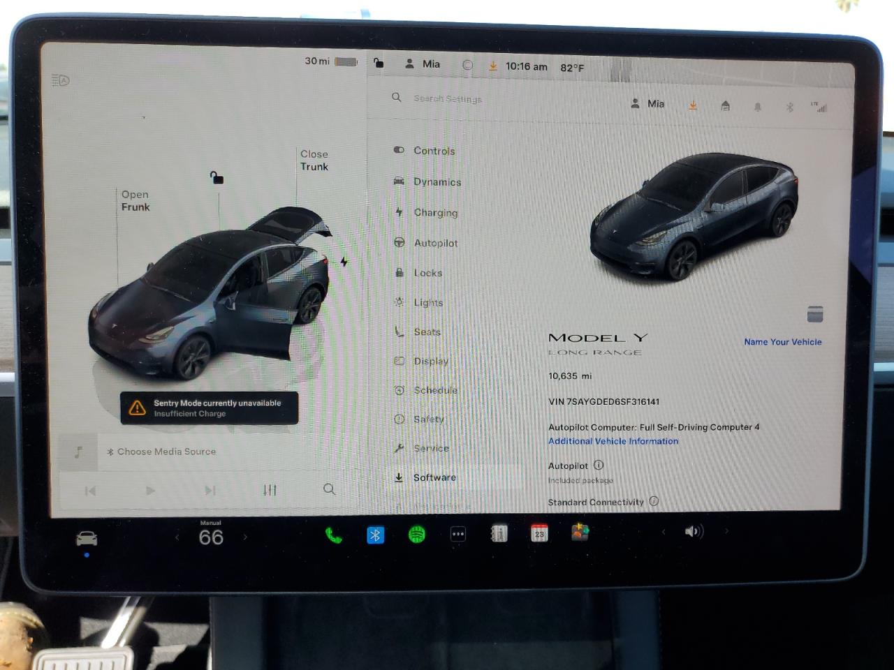 2025 Tesla Model Y VIN: 7SAYGDED6SF316141 Lot: 81615715