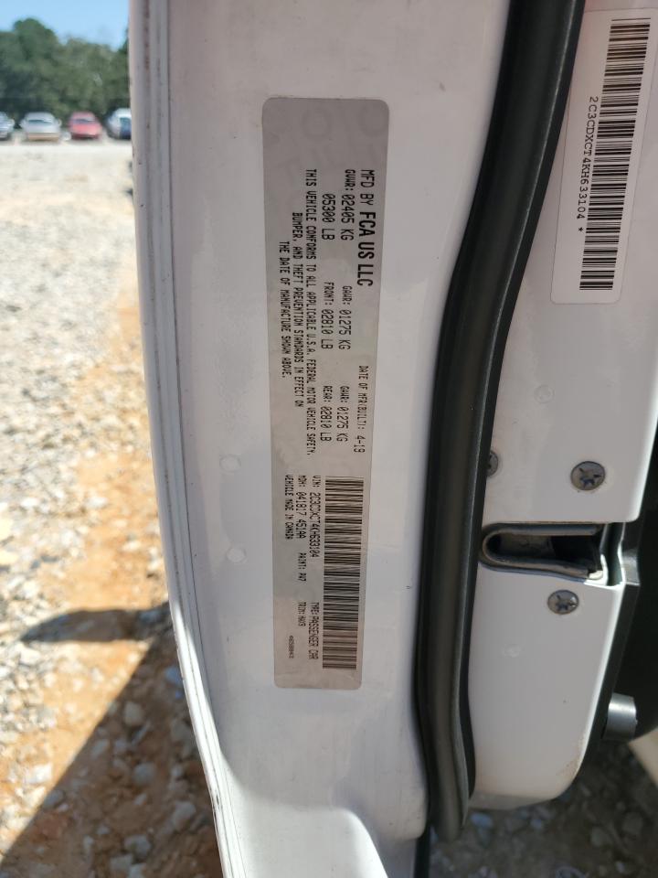 2019 Dodge Charger R/T VIN: 2C3CDXCT4KH633104 Lot: 71366685