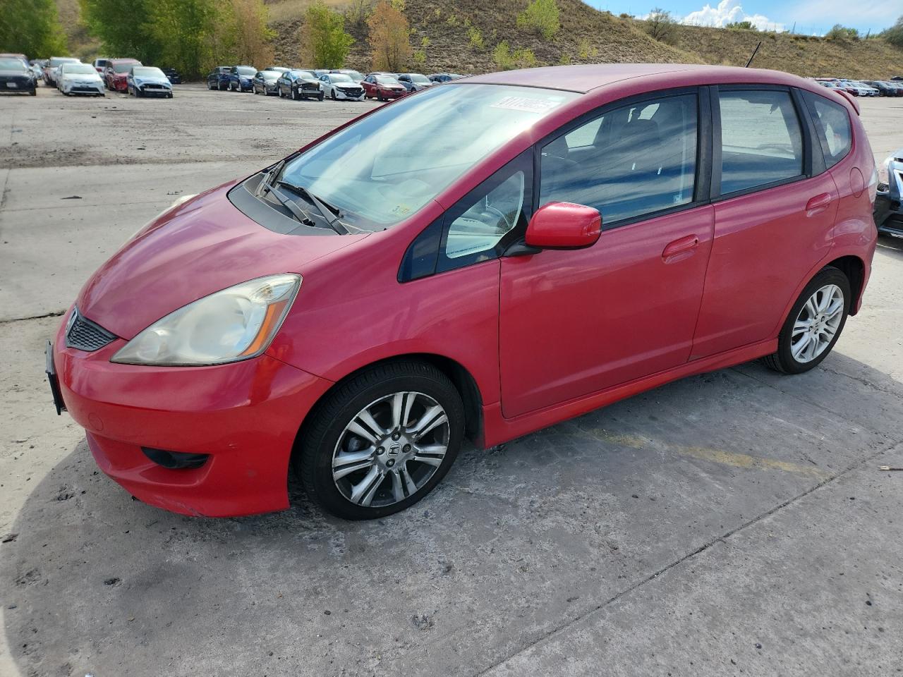 2010 Honda Fit Sport VIN: JHMGE8H44AS009164 Lot: 81779055