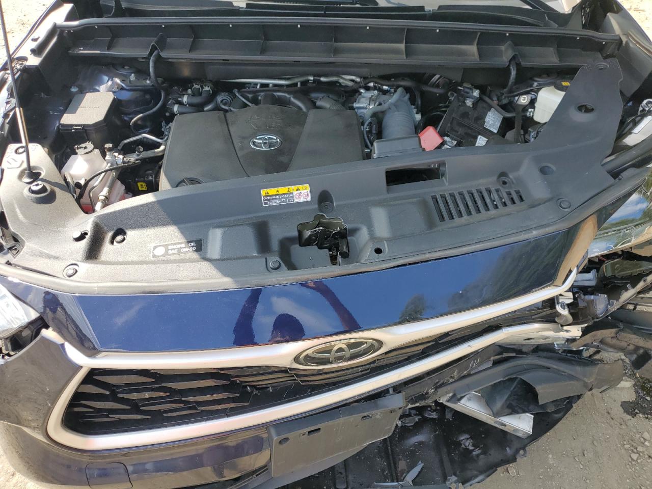 2022 Toyota Highlander L VIN: 5TDBZRBH1NS192796 Lot: 81601415