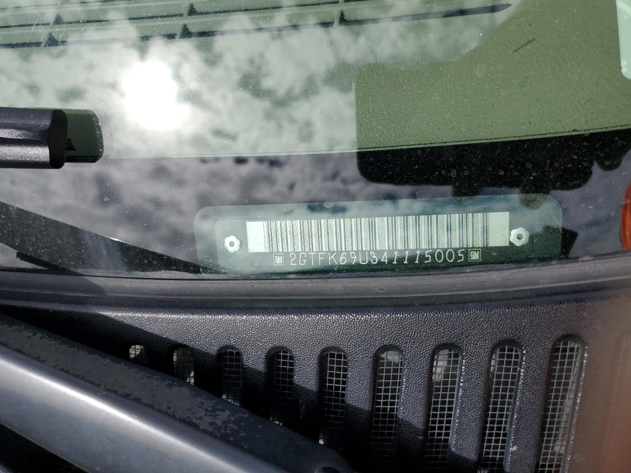 2004 GMC Sierra K1500 Denali VIN: 2GTFK69U341115005 Lot: 81697475