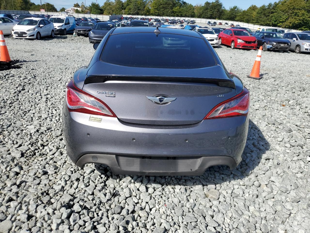 2013 Hyundai Genesis Coupe 3.8L VIN: KMHHU6KJ8DU110806 Lot: 81345795