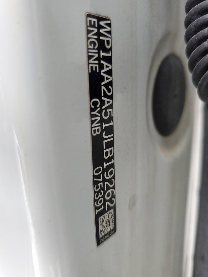 2018 Porsche Macan VIN: WP1AA2A51JLB19262 Lot: 71133965